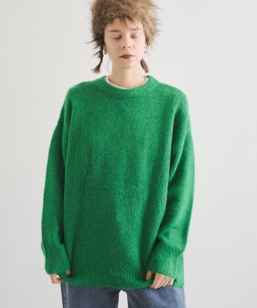 manana suerte（マニャーナスエルテ）の「オーバールーズニット