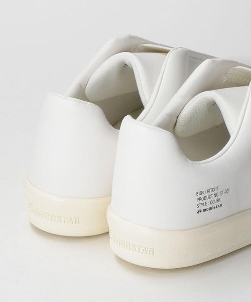 green label relaxing（グリーンレーベルリラクシング）の「【WEB限定】＜810s(エイトテンス)＞ KITCHE スニーカー（スニーカー・レディース・ホワイト/ブラック/ライトグレー・22.5cm/23cm/23.5cm/24cm/24.5cm/25cm）」の8枚目の写真