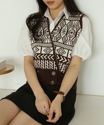 MAISON DE THERESE | ニットベスト(ベスト)