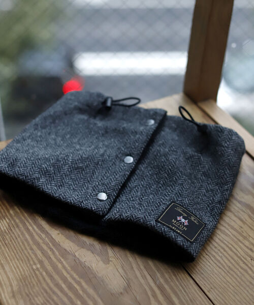 BEAMS（ビームス）の「BEAMS / MOON ネックウォーマー（ネックウォーマー/スヌード・メンズ・グレー/カーキ/チャコールグレー/その他・ONE SIZE）」の3枚目の写真