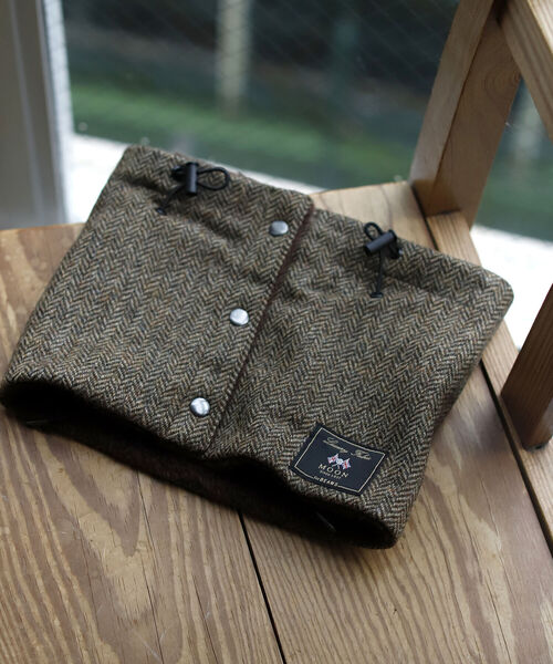 BEAMS（ビームス）の「BEAMS / MOON ネックウォーマー（ネックウォーマー/スヌード・メンズ・グレー/カーキ/チャコールグレー/その他・ONE SIZE）」の4枚目の写真