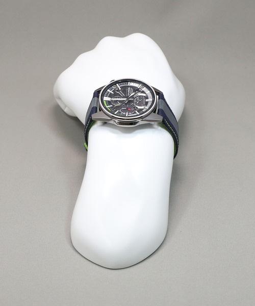 EDIFICE(エディフィス)の「【生産数量限定】Scuderia AlphaTauri F1コラボレーションモデル / EQB-1200AT-1AJR(アナログ腕時計・メンズ・ブラック・FREE)」の13枚目の写真