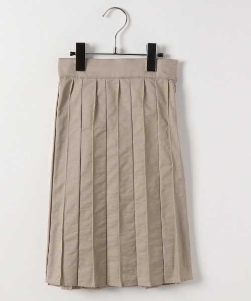 JEANASIS（ジーナシス）の「【KIDS】ピンタックプリーツスカート/256534（スカート・キッズ・ベージュ/カーキ・120/140）」の2枚目の写真