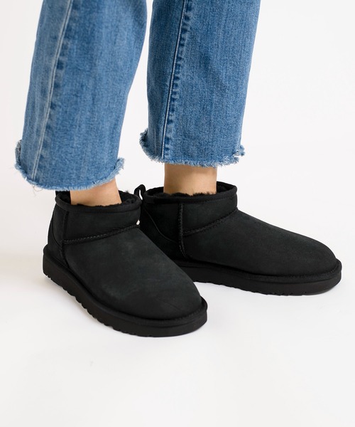 UGG(アグ)の「【UGG】CLASSIC ULTRA MINI ウルトラミニブーツ(ブーツ・レディース・ブラック/グレー/ブラウン・23/24/25)」の6枚目の写真