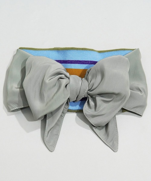REVERSIBLE RIBBON HAIR BAND