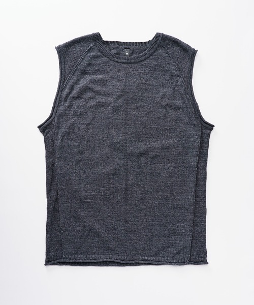 wjk（ダヴルジェイケイ）の「mcg2950-roll knit vest ベスト（ベスト・メンズ・ライトグレー/グリーン系その他/チャコール・S/M/L/XL）」の20枚目の写真