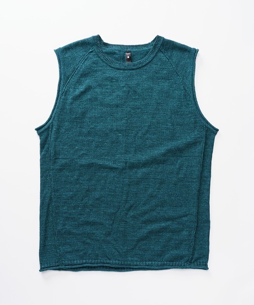 wjk（ダヴルジェイケイ）の「mcg2950-roll knit vest ベスト（ベスト・メンズ・ライトグレー/グリーン系その他/チャコール・S/M/L/XL）」の8枚目の写真