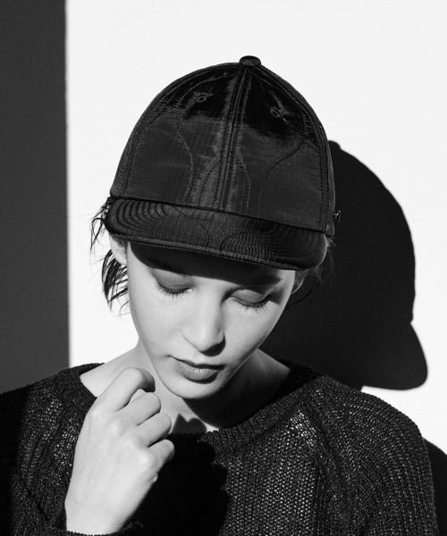 MAISON Birth（メゾンバース）の「MAISON Birth メゾンバース / QUILTED CAP キルトキャップ キルティング / MB-21303（キャップ・レディース・オリーブ/ブラック・FREE）」の2枚目の写真