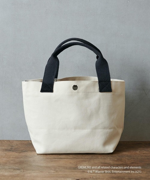 BIRTHDAY BAR（バースデイバー）の「【Gremlins グレムリン】ギズモ 刺繍トート（トートバッグ・レディース・オフホワイト・フリー）」の2枚目の写真