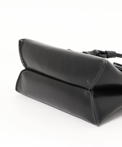 Didot.showroom（ディドット ショールーム）の「accordion bag / アコーディオン台形ハンドルバッグ（ハンドバッグ・レディース・ブラック/イエロー/アイボリー・FREE）」の5枚目の写真