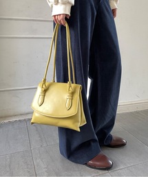 Didot.showroom | accordion bag / アコーディオン台形ハンドルバッグ(ハンドバッグ)