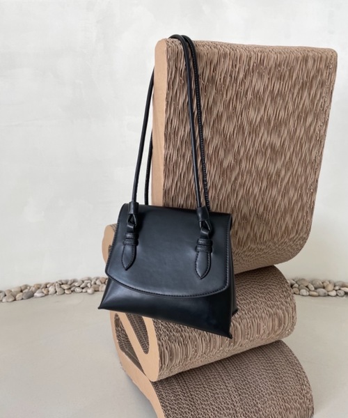 Didot.showroom（ディドット ショールーム）の「accordion bag / アコーディオン台形ハンドルバッグ（ハンドバッグ・レディース・ブラック/イエロー/アイボリー・FREE）」の16枚目の写真
