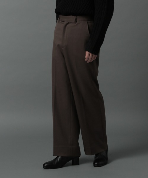 HARE（ハレ）の「【SETUP対応】ツイルデイリーパンツ(HARE)（スラックス・メンズ・ブラック/ブラウン・SMALL/MEDIUM）」の5枚目の写真