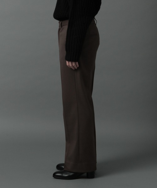 HARE（ハレ）の「【SETUP対応】ツイルデイリーパンツ(HARE)（スラックス・メンズ・ブラック/ブラウン・SMALL/MEDIUM）」の7枚目の写真