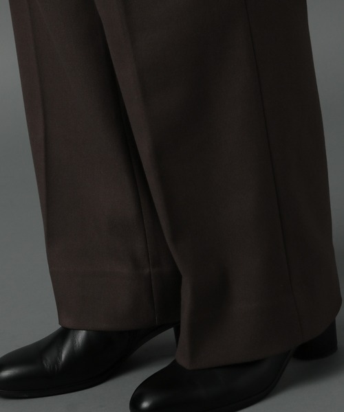 HARE（ハレ）の「【SETUP対応】ツイルデイリーパンツ(HARE)（スラックス・メンズ・ブラック/ブラウン・SMALL/MEDIUM）」の12枚目の写真