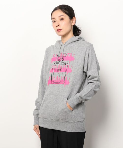 Kare/ME（カーミー）の「【Kare/ME/カーミー】フレグランスボトルペイントフーディ（パーカー・レディース・ホワイト/ブラック/グレー・SMALL）」の12枚目の写真