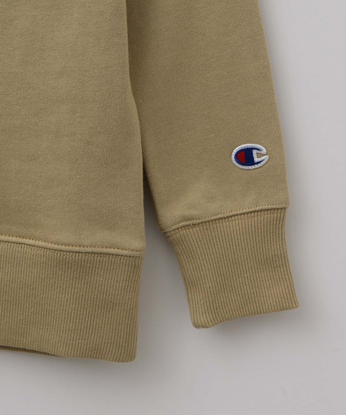 Champion（チャンピオン）の「【KIDS】【Champion/チャンピオン】クルーネックスウェット（スウェット・キッズ・チャコールグレー/ベージュ・130/140/120/110）」の7枚目の写真