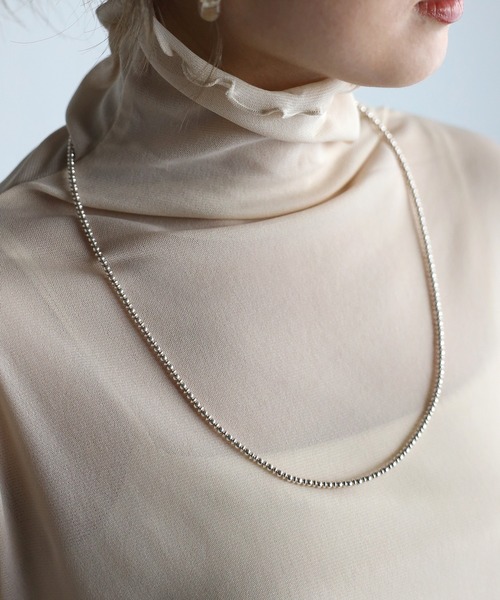 amini（アミニ）の「ハイネックシアーインナートップス（Tシャツ/カットソー・レディース・キナリ/ブラック/ホワイト/ブラウン/マスタード/オレンジ・MEDIUM）」の11枚目の写真