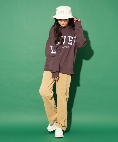 by LOVEiT（バイラビット）の「ニットコールイージーパンツ（その他パンツ・キッズ・ブラック/ブルー/アイボリー/ラベンダー・120cm/130cm/140cm/150cm/160cm）」の17枚目の写真