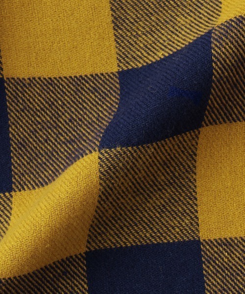 Love&Peace&Money（ラブアンドピースアンドマネー）の「蝶タイチェックシャツ（シャツ/ブラウス・キッズ・レッド/マスタード・110cm/100cm/120cm/130cm/90cm）」の15枚目の写真