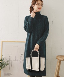 URBAN RESEARCH DOORS | ミックスカラーニットワンピース(ワンピース)