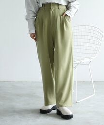 RAY CASSIN | TRチェックアソート2タックストレートパンツ(スラックス)