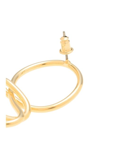 LAGUNAMOON（ラグナムーン）の「ラウンドロールフォルムピアス（ピアス（両耳用）・レディース・シルバー/ゴールド・FREE）」の9枚目の写真