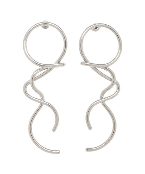 LAGUNAMOON（ラグナムーン）の「ラウンドロールフォルムピアス（ピアス（両耳用）・レディース・シルバー/ゴールド・FREE）」の11枚目の写真