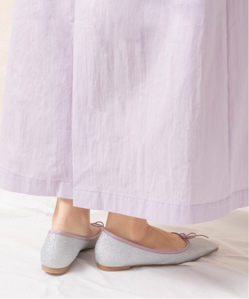 RANDA（ランダ）の「ストレスフリー/ソフト 配色デザインスクエアバレエシューズ（バレエシューズ・レディース・ブラック/ベージュ/シルバー/アイボリー・23/24/25/22/25.5/22.5/24.5/23.5/21.5）」の13枚目の写真