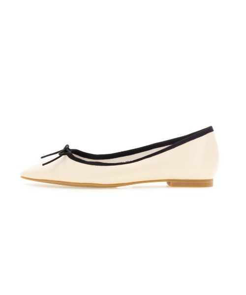 RANDA（ランダ）の「ストレスフリー/ソフト 配色デザインスクエアバレエシューズ（バレエシューズ・レディース・ブラック/ベージュ/シルバー/アイボリー・23/24/25/22/25.5/22.5/24.5/23.5/21.5）」の14枚目の写真