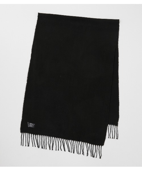 AZUL by moussy(アズールバイマウジー)の「SIMPLE PLAIN MUFFLER/シンプルプレーンマフラー(マフラー・メンズ・ブラック/グレー/アイボリー/ブラック系その他/ブルー系その他3・FREE)」の3枚目の写真