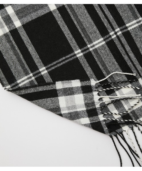 AZUL by moussy(アズールバイマウジー)の「SIMPLE PLAIN MUFFLER/シンプルプレーンマフラー(マフラー・メンズ・ブラック/グレー/アイボリー/ブラック系その他/ブルー系その他3・FREE)」の17枚目の写真