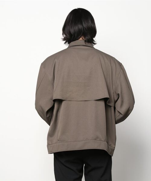 SITRY（シトリー）の「yoke design blouson/ヨークデザイン ブルゾン（ブルゾン・メンズ・ブルーグレー/グレイッシュベージュ/チャコール・M/L）」の5枚目の写真