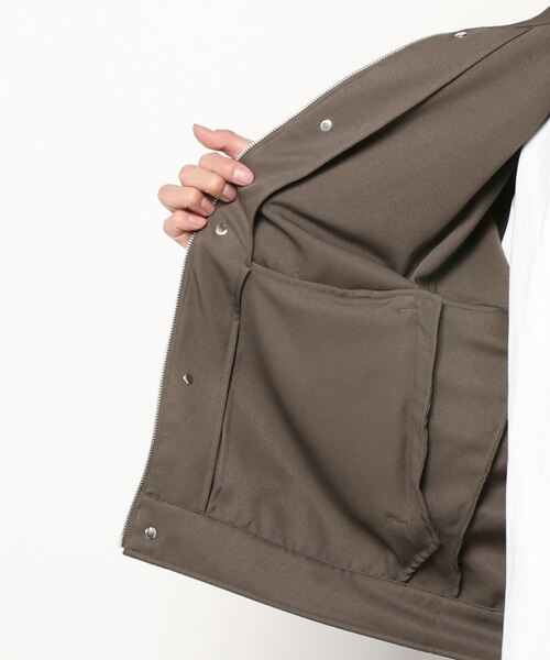 SITRY（シトリー）の「yoke design blouson/ヨークデザイン ブルゾン（ブルゾン・メンズ・ブルーグレー/グレイッシュベージュ/チャコール・M/L）」の6枚目の写真