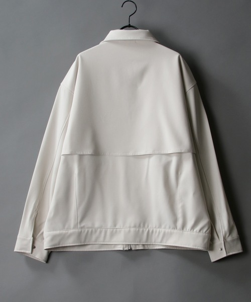 SITRY（シトリー）の「yoke design blouson/ヨークデザイン ブルゾン（ブルゾン・メンズ・ブルーグレー/グレイッシュベージュ/チャコール・M/L）」の10枚目の写真
