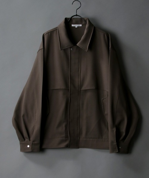 SITRY（シトリー）の「yoke design blouson/ヨークデザイン ブルゾン（ブルゾン・メンズ・ブルーグレー/グレイッシュベージュ/チャコール・M/L）」の16枚目の写真