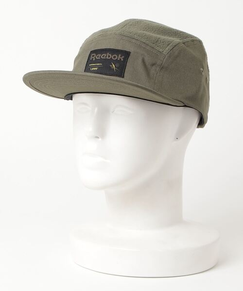 Reebok（リーボック）の「クラシックス キャンピング ハット / Classics Camping Hat（キャップ・メンズ・ブラック/アーミー・LARGE）」の3枚目の写真