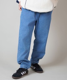 ストリート＆古着MIX/デニムワイドイージーパンツ/シェフパンツ