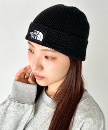 THE NORTH FACE(Um[XtFCX)THE NORTH FACE(UEm[XtFCX) / rbOSr[j[ BIG LOGO BEANIE jbgLbv(jbgLbv/r[j[)