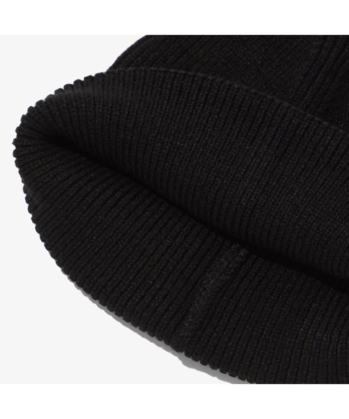 THE NORTH FACE(ザノースフェイス)の「THE NORTH FACE(ザ・ノースフェイス) / ビッグロゴビーニー BIG LOGO BEANIE ニットキャップ(ニットキャップ/ビーニー・メンズ・ブラック・FREE)」の4枚目の写真