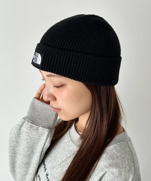 THE NORTH FACE(ザノースフェイス)の「THE NORTH FACE(ザ・ノースフェイス) / ビッグロゴビーニー BIG LOGO BEANIE ニットキャップ(ニットキャップ/ビーニー・メンズ・ブラック・FREE)」の14枚目の写真