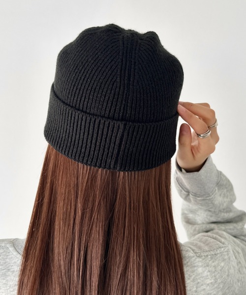 THE NORTH FACE(ザノースフェイス)の「THE NORTH FACE(ザ・ノースフェイス) / ビッグロゴビーニー BIG LOGO BEANIE ニットキャップ(ニットキャップ/ビーニー・メンズ・ブラック・FREE)」の13枚目の写真