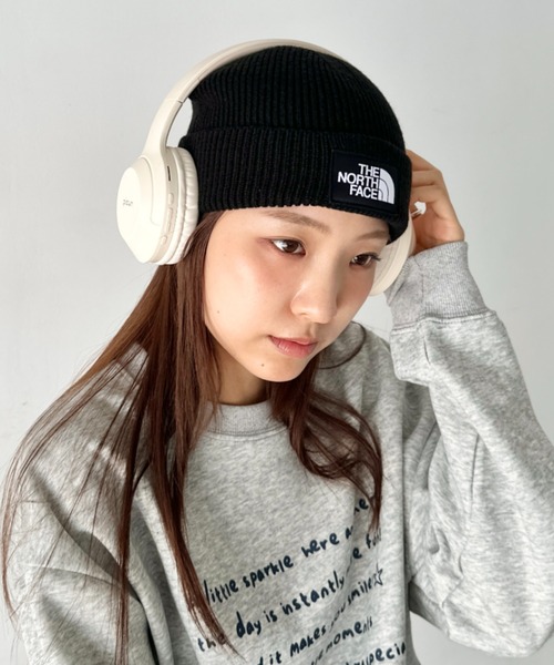 THE NORTH FACE(ザノースフェイス)の「THE NORTH FACE(ザ・ノースフェイス) / ビッグロゴビーニー BIG LOGO BEANIE ニットキャップ(ニットキャップ/ビーニー・メンズ・ブラック・FREE)」の12枚目の写真