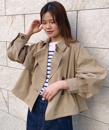 CORNERS | ショートトレンチジャケット(トレンチコート)