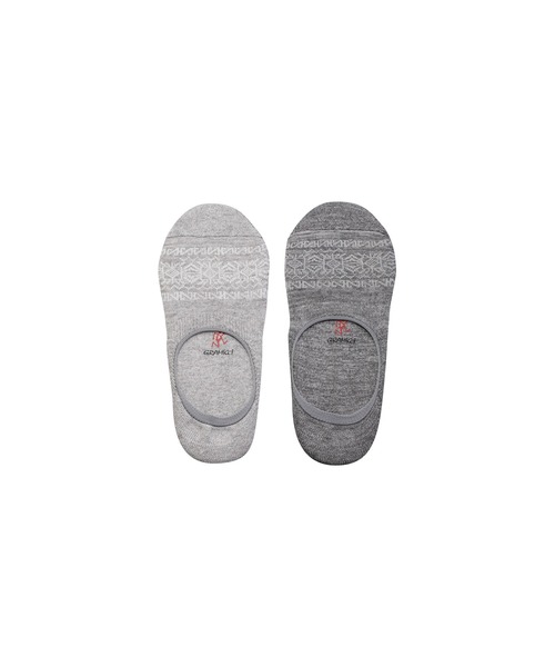 Gramicci(グラミチ)の「PATTERN FOOTCOVER SOCKS|パターンフットカバーソックス(ソックス/靴下・メンズ・グレー系その他/レッド系その他/ブラック系その他/C/B/A・25-27CM/23-25cm)」の3枚目の写真
