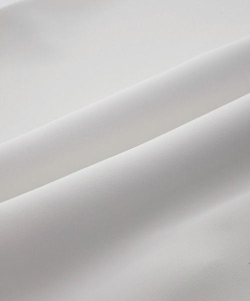 Loose/ルース(ルース)の「ドレープトロミ ハーフスリーブ刺繍シャツ【セットアップ対応】(シャツ/ブラウス・メンズ・ホワイト/ブラック/チャコールグレー/グレイッシュブルー/ライトグレー・S/M/L/XS)」の6枚目の写真