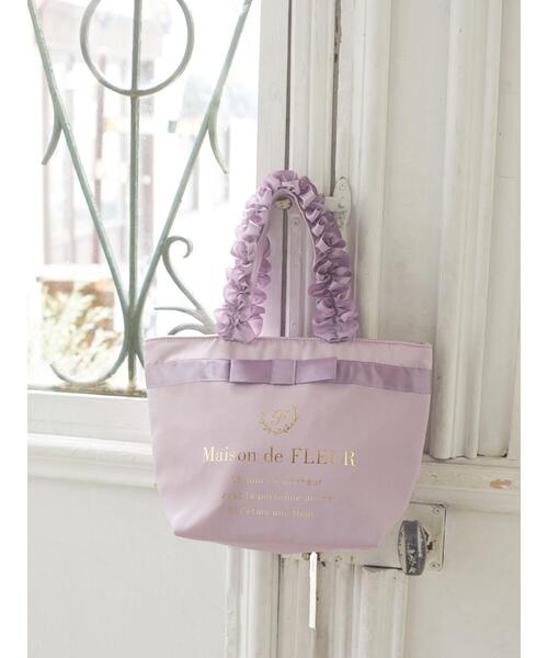 【新品未使用】メゾンドフルール　ハリーポッター　フリルハンドルトートバッグ Harry Potter』Maison de FLEUR Collaboration | メゾンド