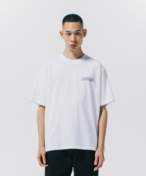 ROTTWEILER（ロットワイラー）の「LINE LOGO TEE（Tシャツ/カットソー・メンズ・グレー/ホワイト・M/XL/S/L）」の2枚目の写真