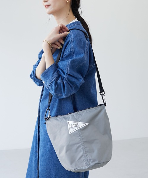 CRAFT STANDARD BOUTIQUE(クラフトスタンダードブティック)の「キャンディショルダー *(ショルダーバッグ・レディース・ブラック/カーキ/イエロー/グレー/パープル・FREE)」の3枚目の写真