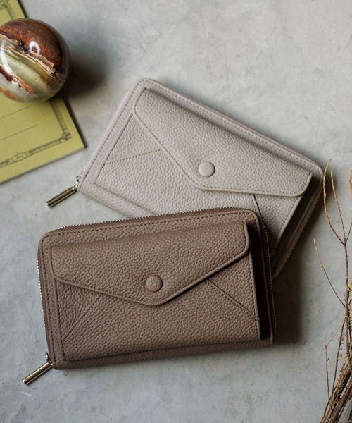 VitaFelice（ヴィータフェリーチェ）の「スキミング防止通帳ケース（パスポートケース・レディース・ライトグレー/モカ/チャコールグレー/シルバー/ブラック・FREE）」の11枚目の写真